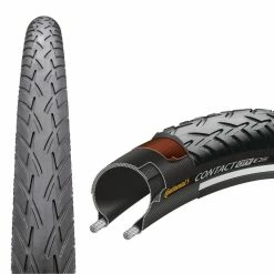Continental Contact City Clincherdæk 28" E-25 Reflex, Sort