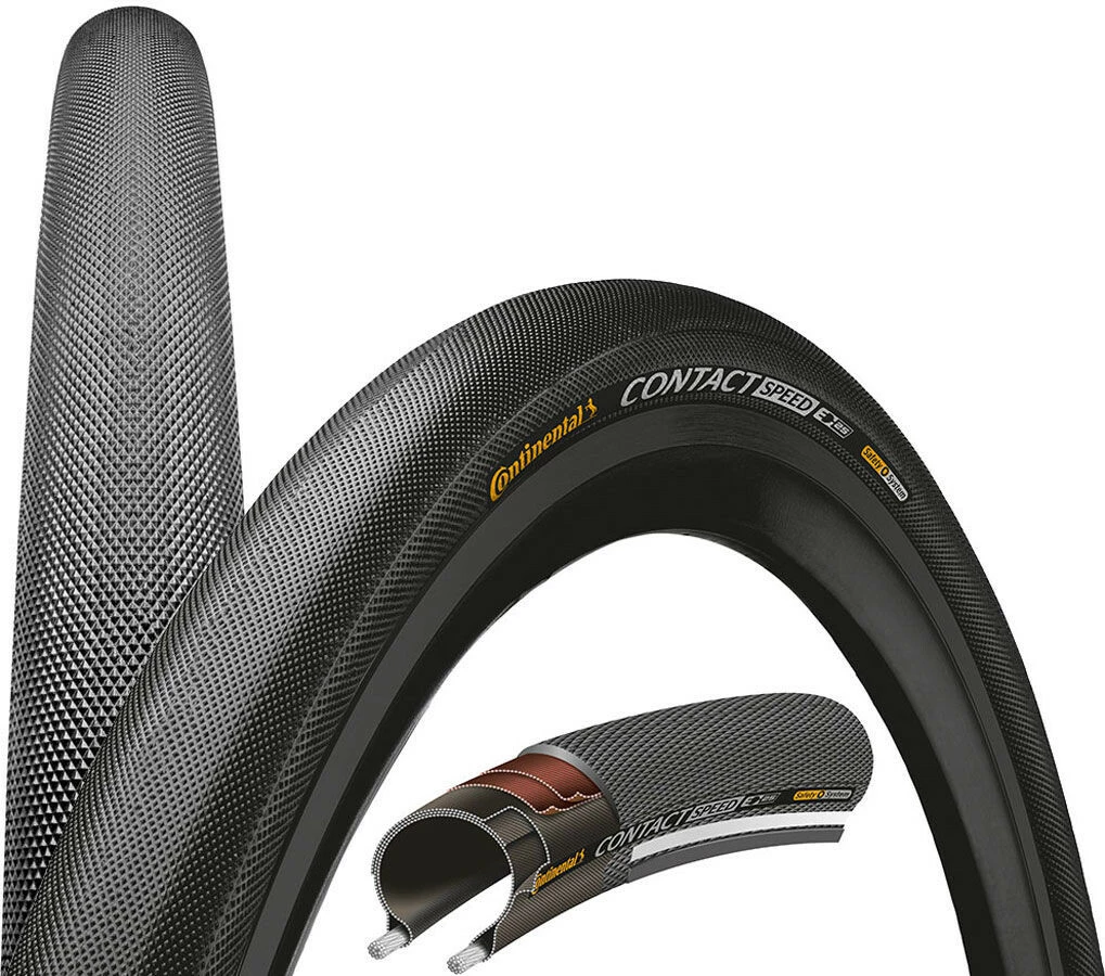 Continental Contact Speed Clincherdæk Dobbelt SafetySystem Breaker 26" Reflex