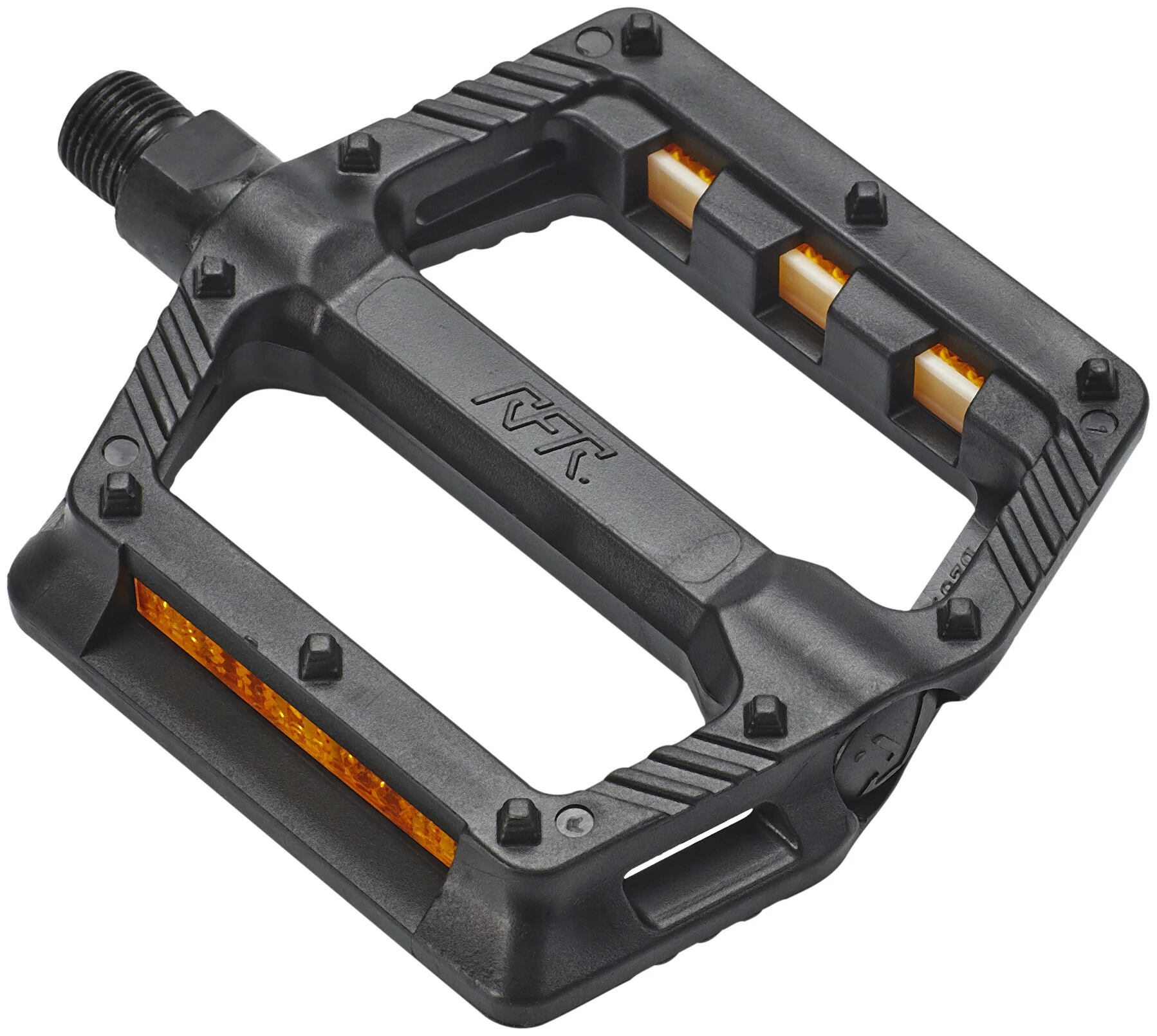 Cube RFR Flat HQP Race Pedaler, Sort - Image 2