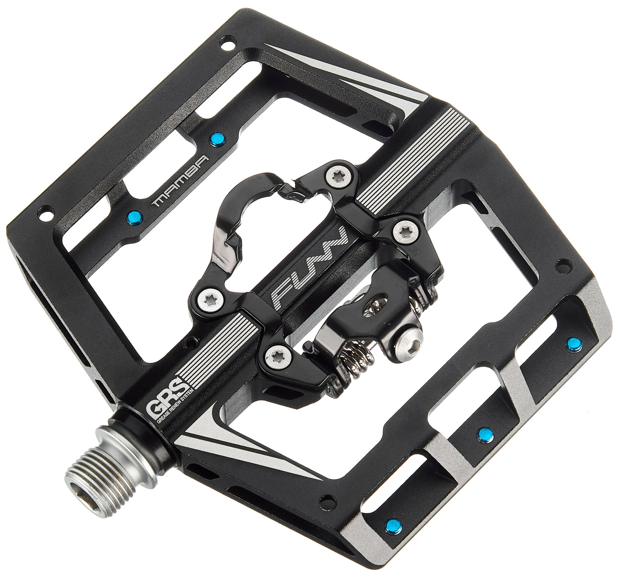 FUNN Mamba SS Pedaler Med One-side Clip/one-side Flat, Sort - Image 2