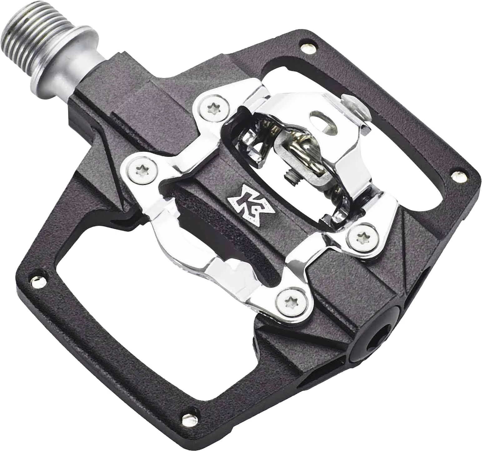 KCNC AM Trap Klikpedaler Dobbelt Side, Rød - Image 3