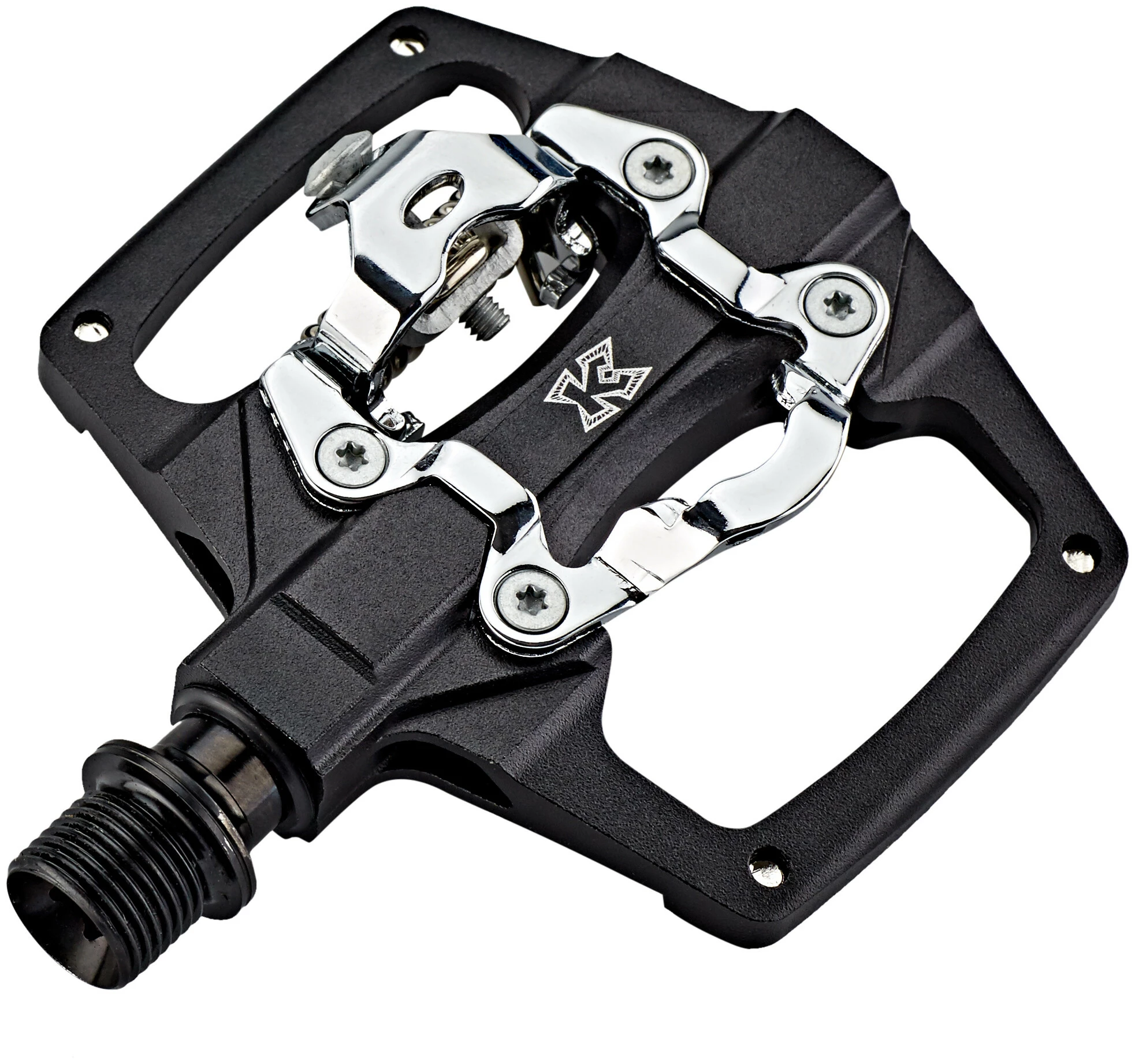 KCNC AM Trap-TI Klikpedaler Dobbelt Side, Sølv