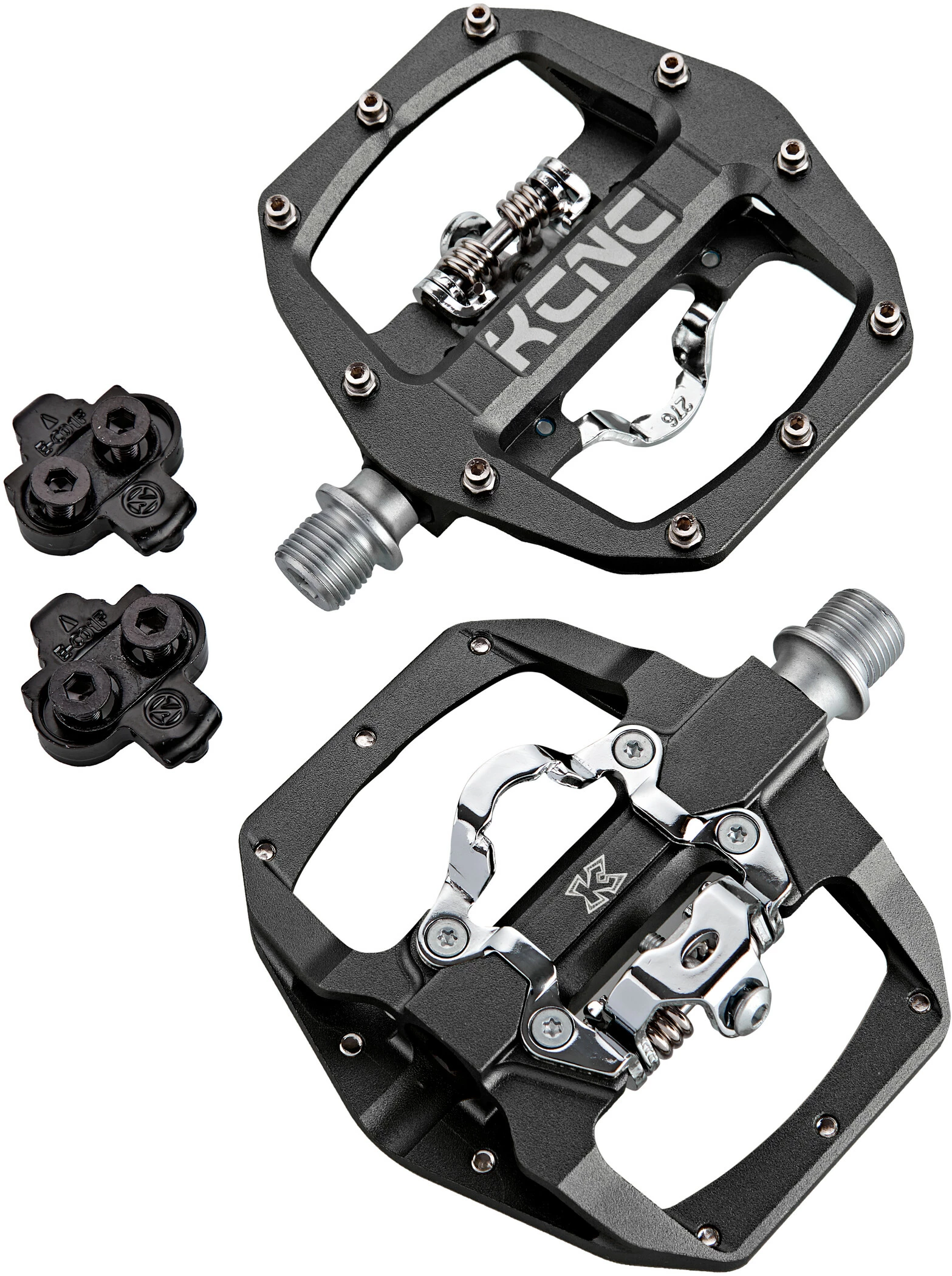 KCNC FR Trap Klikpedaler Dobbelt Side, Rød - Image 3