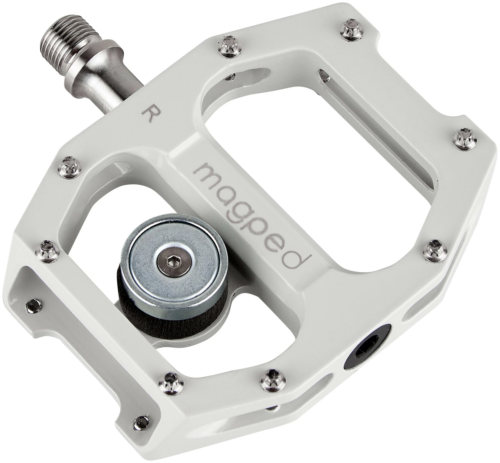 Magped Ultra2 Magnetiske Pedaler, Sølv - Billede 2