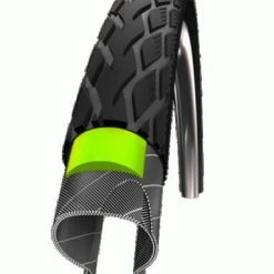 SCHWALBE Marathon Clincherdæk 27,5x1,25 "Refleks