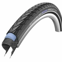 SCHWALBE Marathon Plus Clincherdæk Ydelse 16", Sort