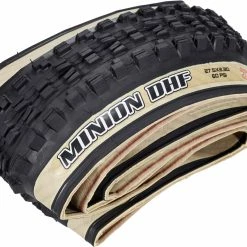 Maxxis Minion DHF Tanwall Foldedæk 27.5x2.50" EXO TR Dual
