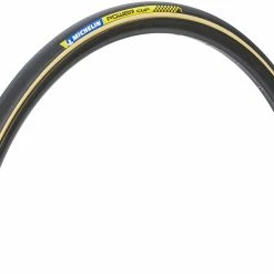 Michelin Power Cup Racing Line Slangeformede Dæk 700x25C, Sort/beige