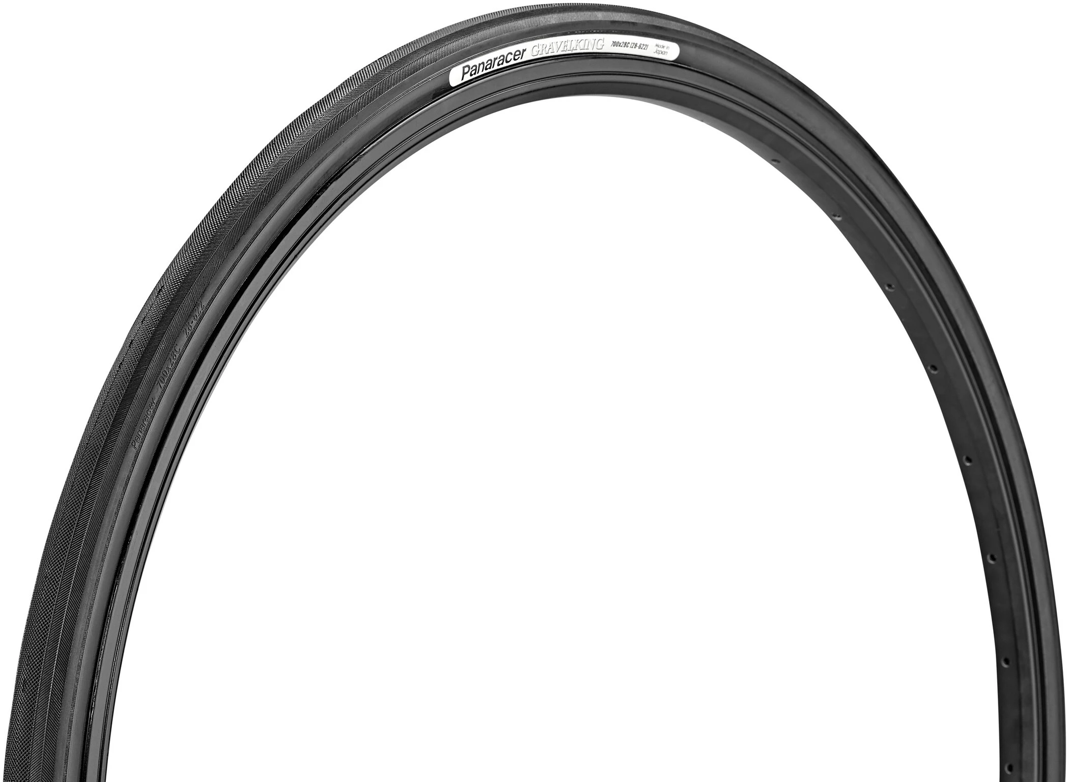 Panaracer GravelKing Slick Foldedæk 700x28C, Sort