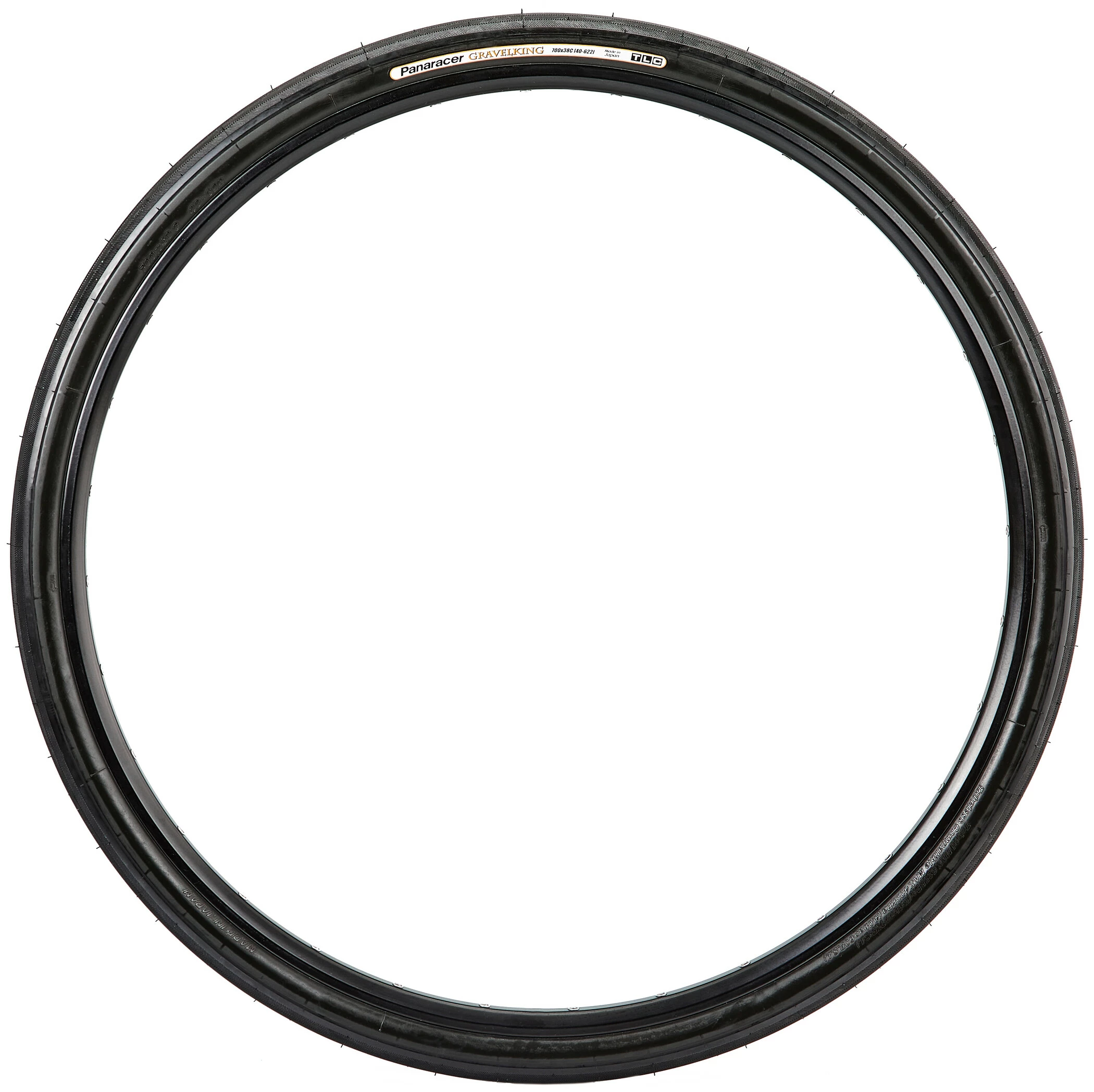 Panaracer GravelKing Slick Foldedæk 700x38C TLC, Sort/brun - Billede 3