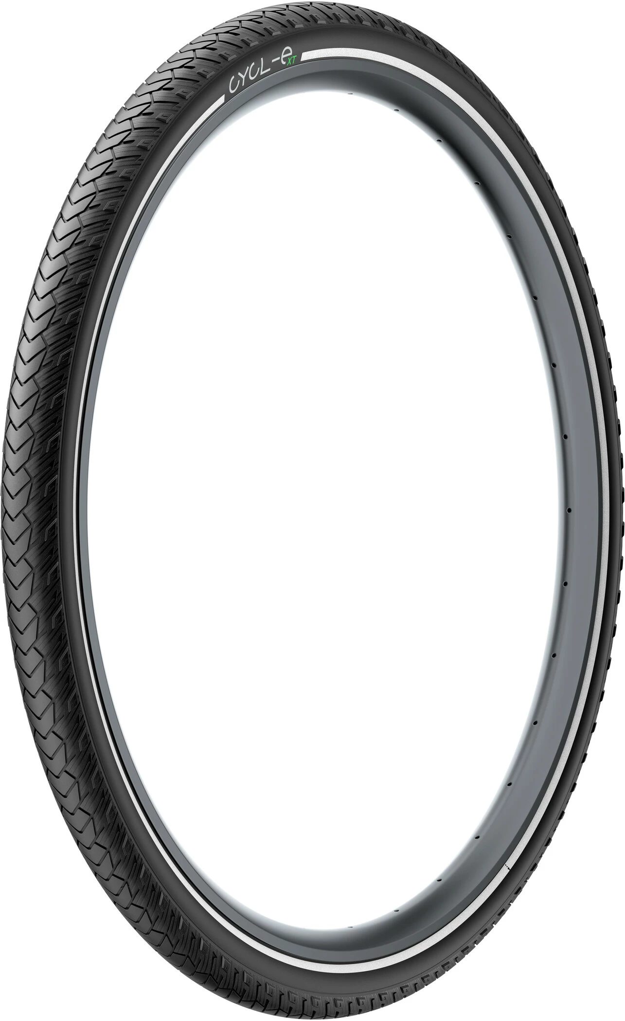 Pirelli Cycl-e XT Clincherdæk 28x1.75", Sort