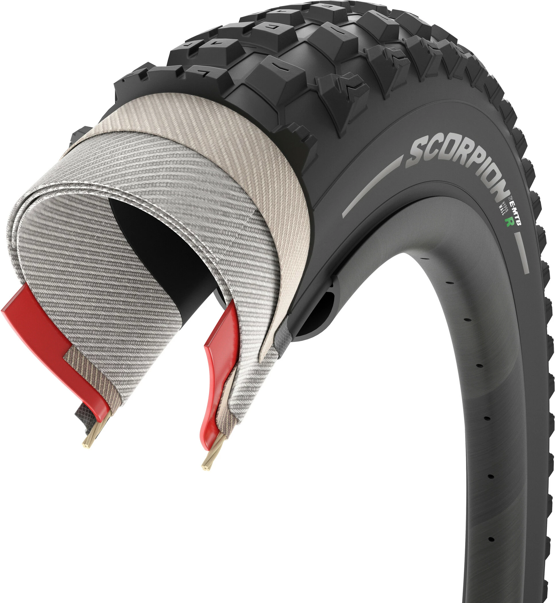 Pirelli Scorpion E-MTB R Foldedæk 29x2,60 ", Sort - Image 2