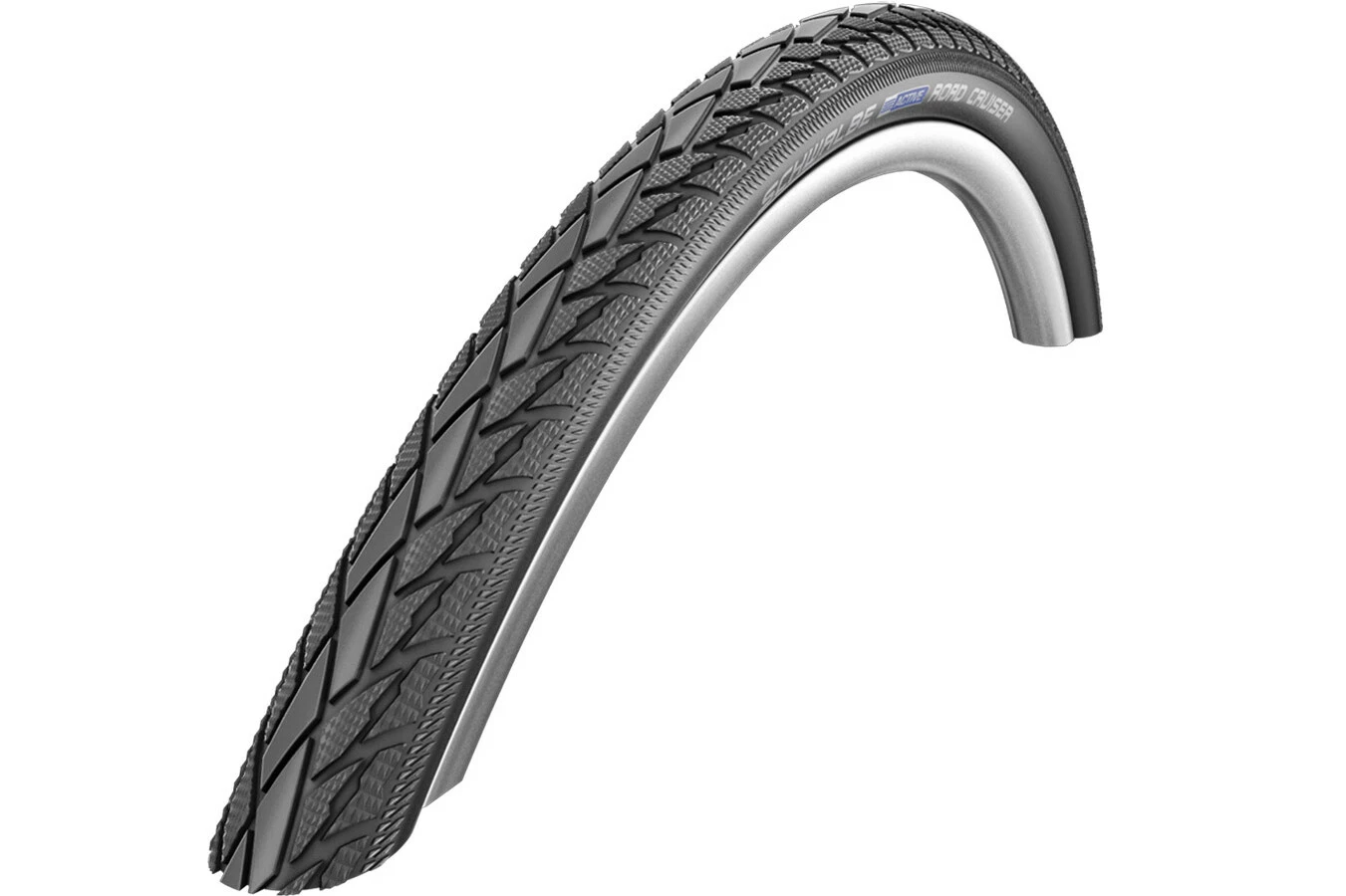 SCHWALBE Road Cruiser Clincherdæk Aktiv 22" K-Guard, Sort