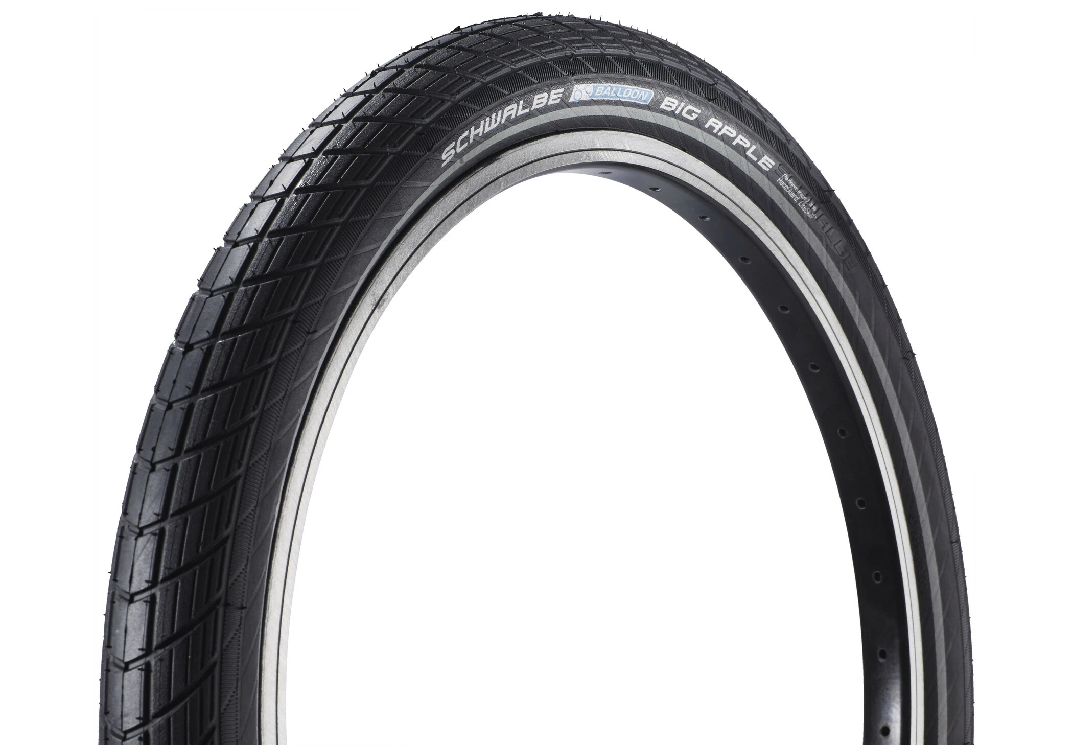 SCHWALBE Big Apple Clincherdæk Performance 20" RaceGuard Reflex
