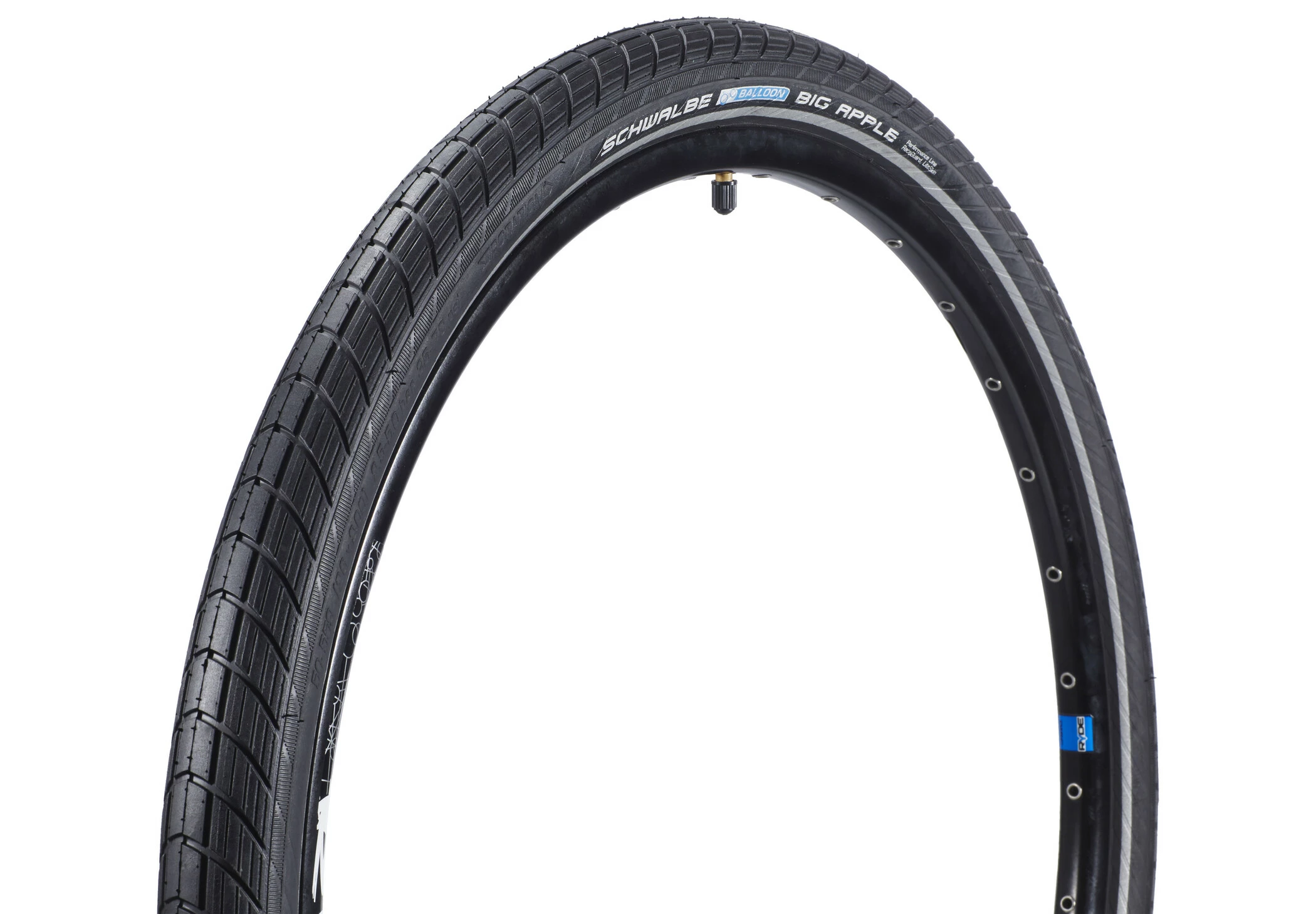 SCHWALBE Big Apple Clincherdæk Performance 26" RaceGuard Reflex