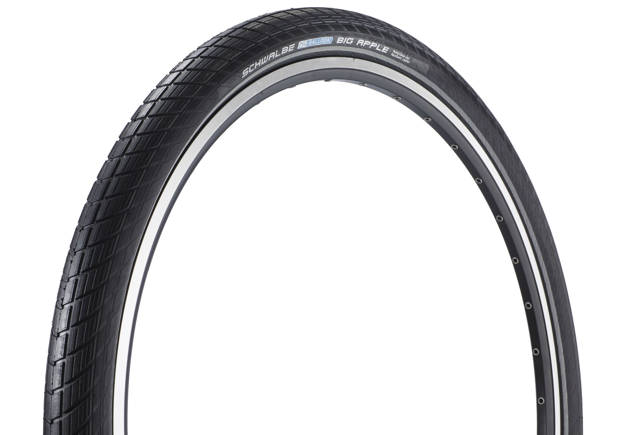 SCHWALBE Big Apple Clincherdæk Performance 28" RaceGuard Reflex