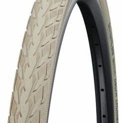 SCHWALBE DeltaCruiser Plus Active Clincherdæk PunctureGuard SBC Reflex 26x1 3/8", Beige
