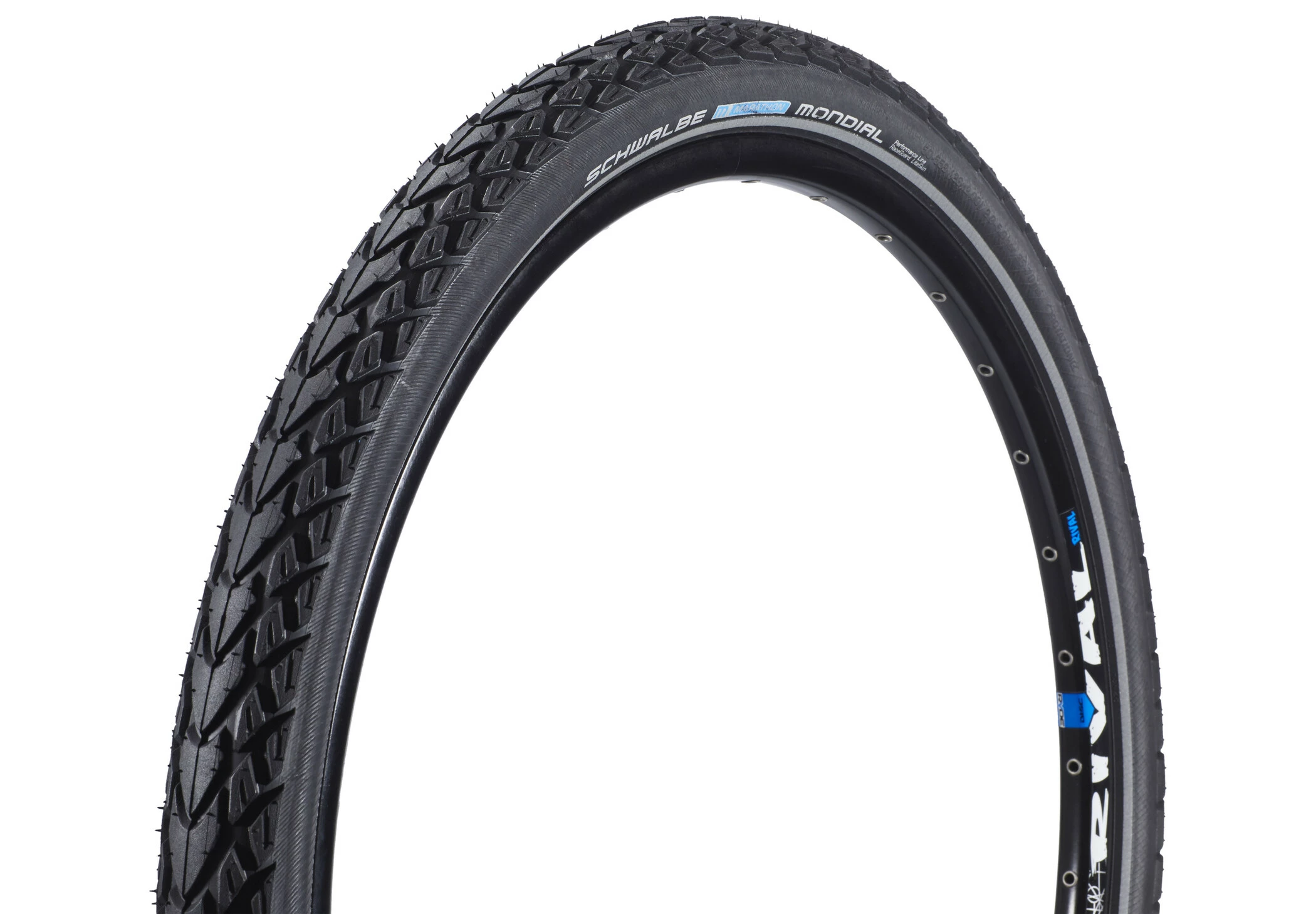 SCHWALBE Marathon Mondial Clincher-dæk Ydeevne 26 "Lite Reflex