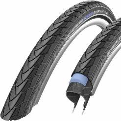 SCHWALBE Marathon Plus Clincherdæk SmartGuard Endurance Reflex 28x1.00", Sort