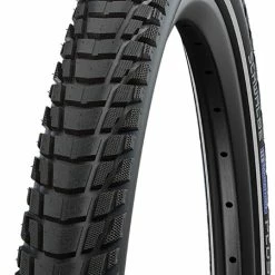 SCHWALBE Marathon Plus Tour Clincher Dæk 28x1,40" Performance Refleks, Sort