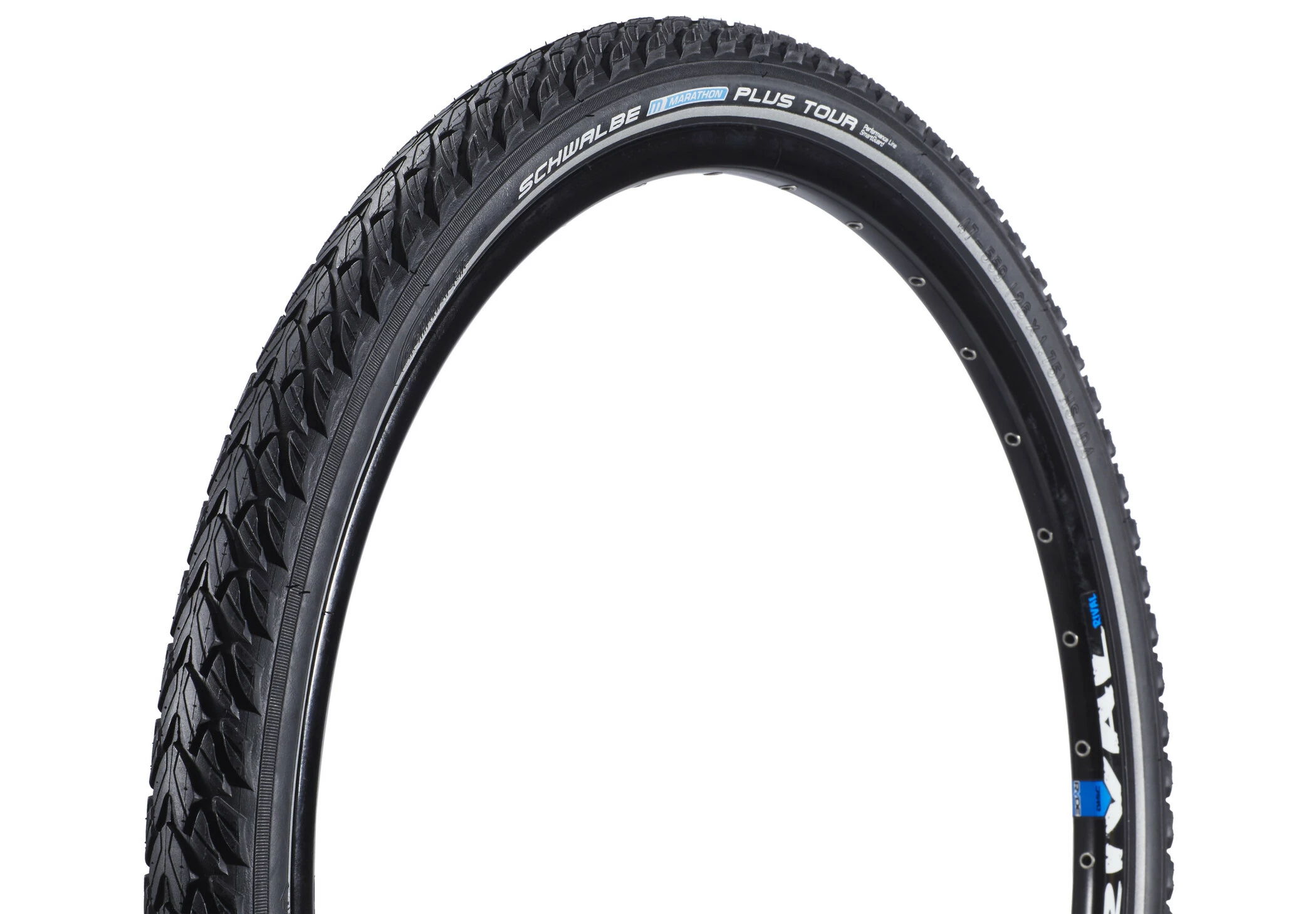 SCHWALBE Marathon Plus Tour Clincher-dæk Ydeevne 26 "Refleks