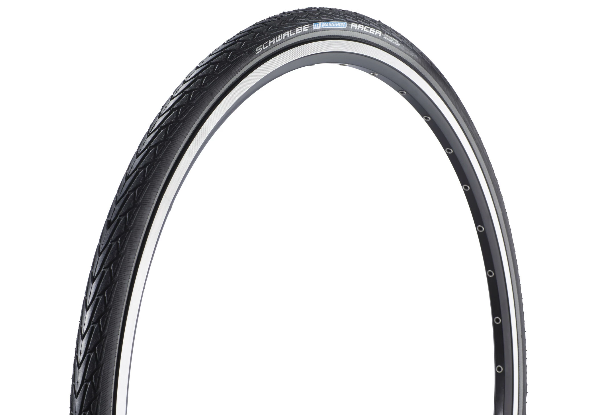 SCHWALBE Marathon Racer Clincher-dæk Ydeevne 28 "Lite Reflex