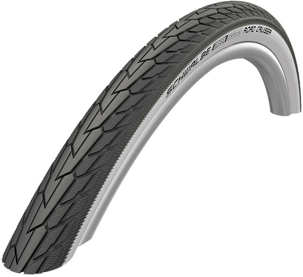 SCHWALBE Road Cruiser Clincherdæk 27,5" K-Guard Active, Sort