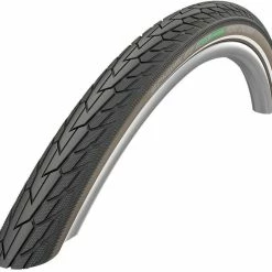 SCHWALBE Road Cruiser Clincherdæk 28" K-Guard Active Reflex, Sort/brun