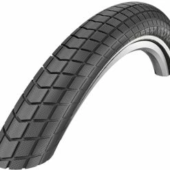 SCHWALBE Super Moto-X Clincherdæk DD E-50 Dual Reflex 26x2.40", Sort